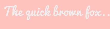 Image with Font Color EEEEEE and Background Color FFC3BE